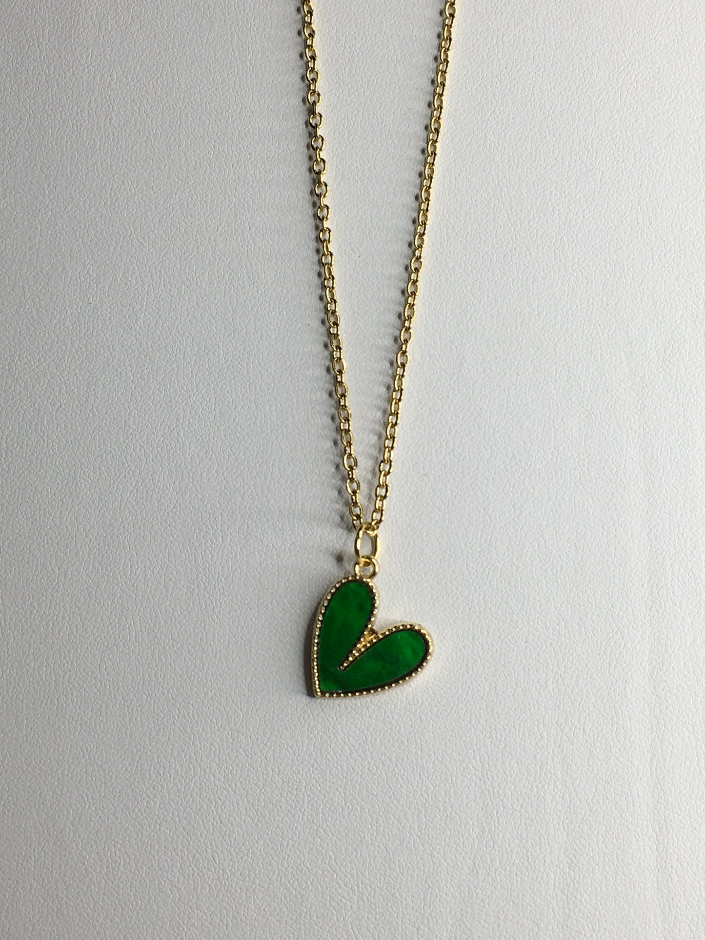 heart necklace 20''