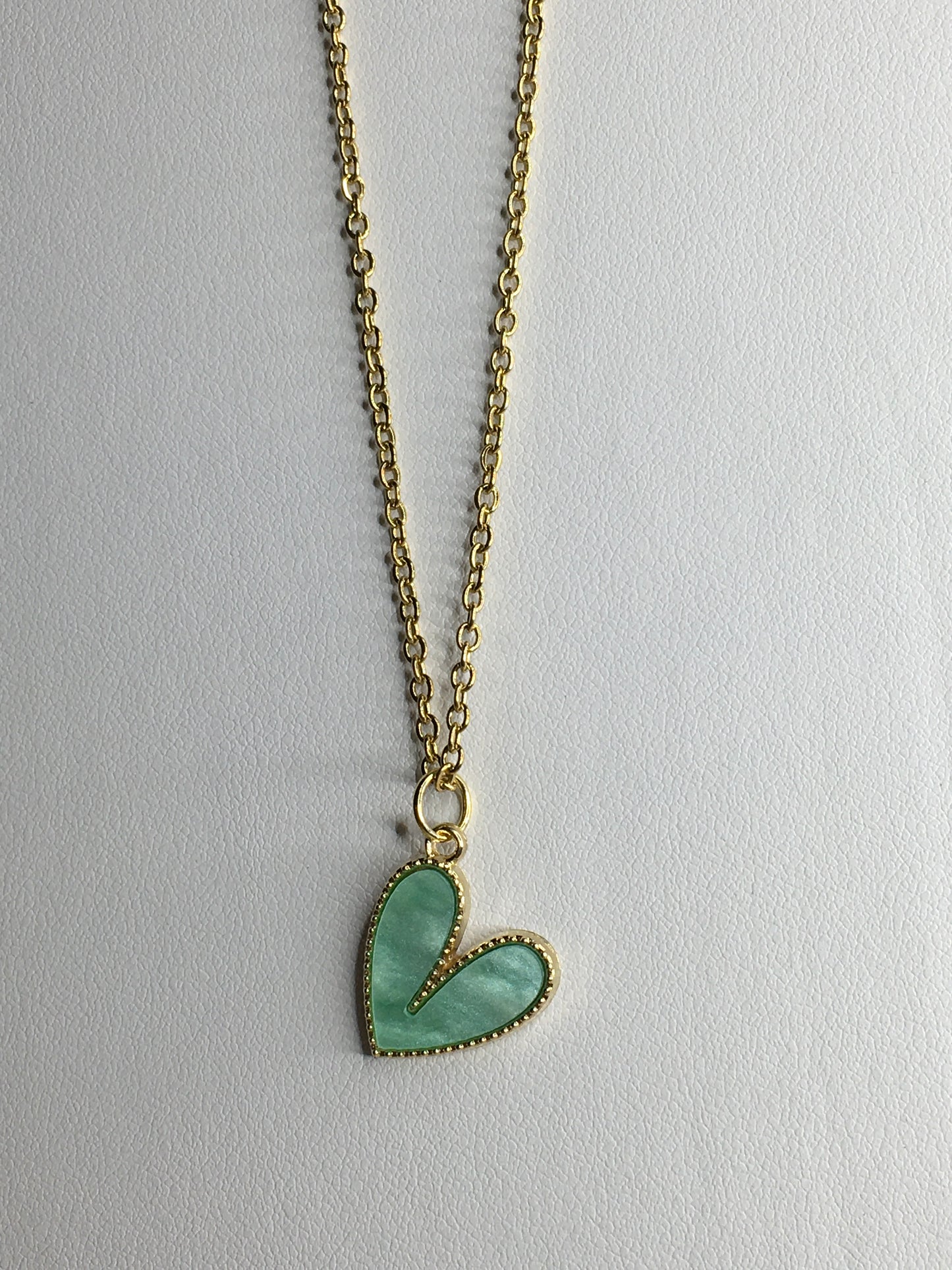 heart necklace 20''